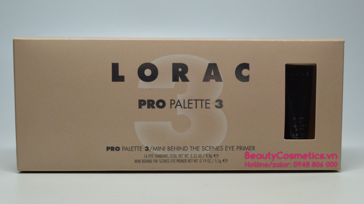 Phấn mắt trang điểm Lorac Pro Palette 3